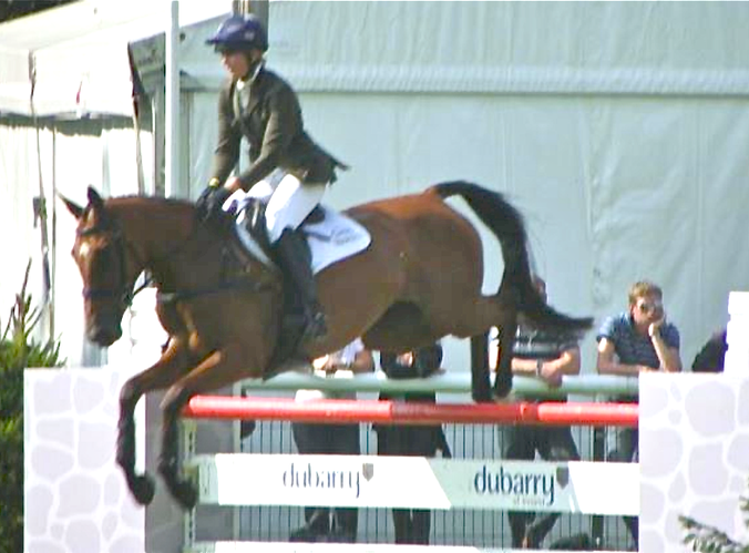 Burghley young Event Horse Finals Jumping Phase
