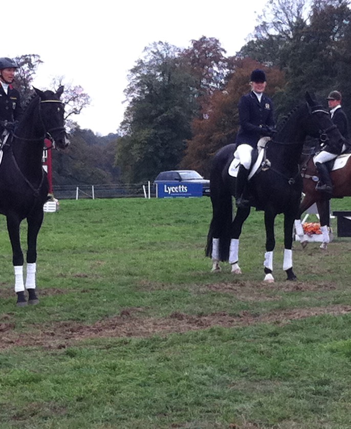 Runner up to Ingrid Klimke at Osberton CCI 2*